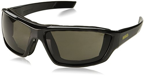 DeWalt DPG83-21 Converter Safety Glasses/Goggles - Black Frame - Smoke Anti-Fog Lens
