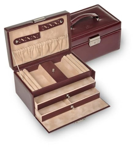 SACHER Schmuckkasten Eva new classic/bordeaux