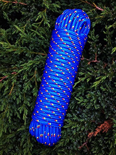 Machermann Nr.10 Blaue Reepschnur 10 mm x 30 m,Polypropylen Seil, Polypropylenseil, Bootsleine,Kunststoffseil, Tauziehen,Schleppseil,Schleppleine,Vielzweckseil,Bootsseil