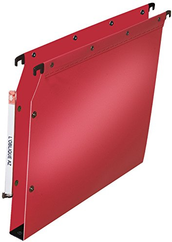 L 'Oblique Fun Hängemappen A4 Boden 30 mm rot