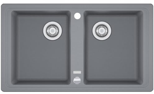 Franke Basis BFG 620, pietra grigio granito lavandino lavello LAVANDINO da cucina doppia