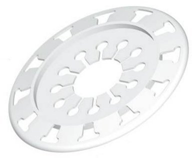 Befestigungsmaterial WKRET-MET 100 STK. Dämmstoffscheibe Disc Druckscheibe Ø 90 mm WDVS - Zubehör für Dämmung im Wärmedämmverbundsystem