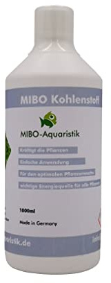 MIBO Kohlenstoffdünger 1000 ml Flasche inkl. Dosierbecher ausreichend für 25.000 L Wasser! Jetzt NEU!