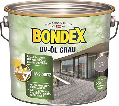 Holzöl UV Bondex grau 2,5l