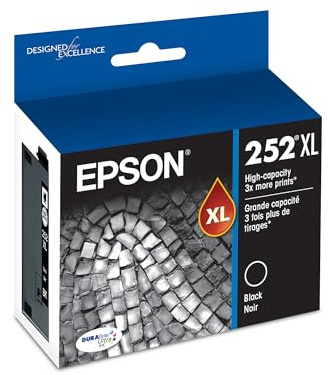 Epson 252XL Genuine High Capacity Black Ink Cartridge T252XL120
