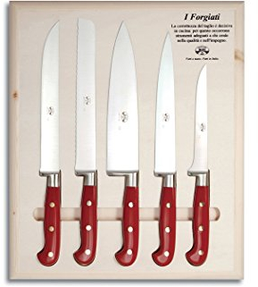 Coltellerie Berti - su Misura I Forgiati 5 Pz. CTP - Portacoltelli Magnetico per coltelli forgiati