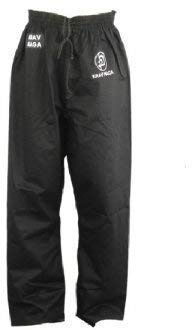 Krav Maga Combattimento Tinta Unita Nero Pantaloni da Allenamento) - 3/160cm