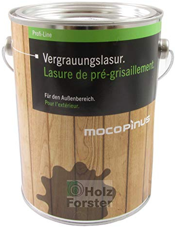MOCOPINUS Alpincolor Vergrauungslasur V-1221 silbergrau, 2,50 Liter