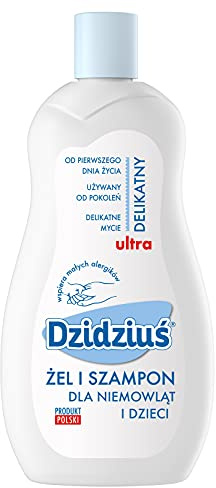Dzidzius/Baby – Gel doccia e shampoo per bambini 2 in 1 – 500 ml