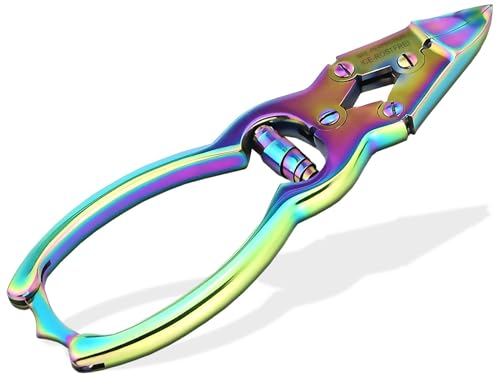 Profi Fuß-Nagelzange Kräftig Doppelübersetzung 15.5 cm TITAN-Edelstahl