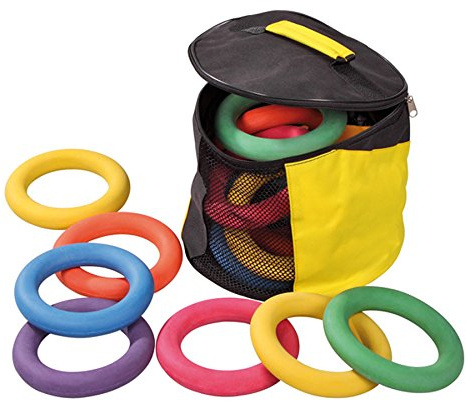 Betzold 15 Moosgummi-Tennisringe