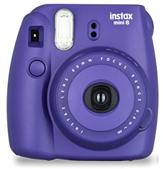 Fujifilm Instax Mini 8 Camera with 10 Shots - Grape