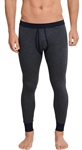 Schiesser Herren Retroshorts Original Classics Hose lang, Gr. X-Large (Herstellergröße: 007), Blau (dunkelblau 803)