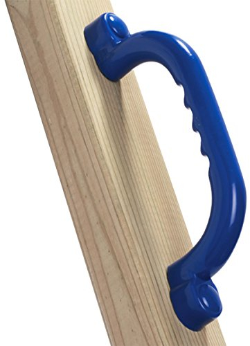 KBT Grab Handles 1 par (2 piezas) Para juegos de equipo, torres de juego, casas sobre pilotes, casas de juego y equipos de juego (azul)