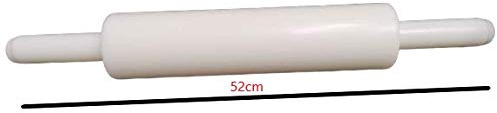 Mattarello in polietilene con manici rotanti D.7 cm L.52 cm
