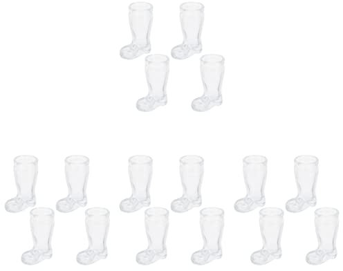 ZzzaNa 16 pcs Beach Creative Themed Bachelorette Funny Decanter Heat- Beverage Beer Juice Decor Kitchen with Decorative Goblet Water Drinkware Boot Cowboy Bouquet Birthday Wedding Home Jug