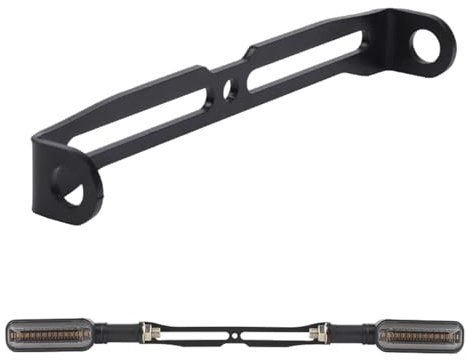 Support d'éclairage de moto, support de clignotants de moto - Support de montage polyvalent pour moto, Support de lampe,Pièces de moto à montage facile de clignotants pour vélos électriques et motos
