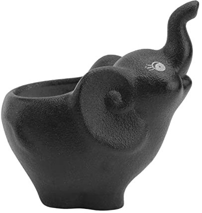 KONTONTY Blume Implementieren Keramik Elefanten Pflanzer Topf Kreative Blumentopf Für Decor
