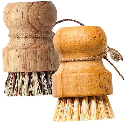 Healeved 6pcs Dish Brushes for Washing up Pot Scrubber Hob Cleaner Portable Dish Brush Multi-use Scrub for Kitchen