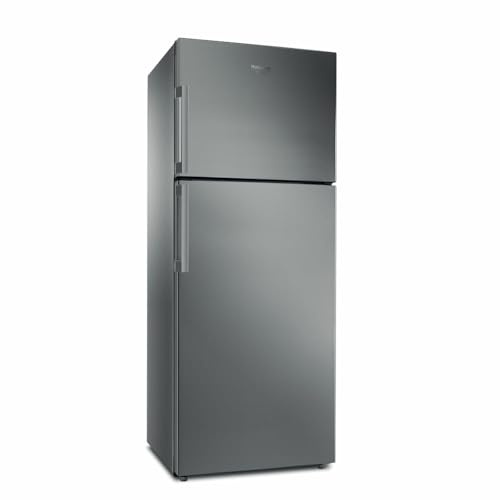 Hotpoint Frigorifero doppia porta, No Frost, 423 litri, Inox, Classe energetica E