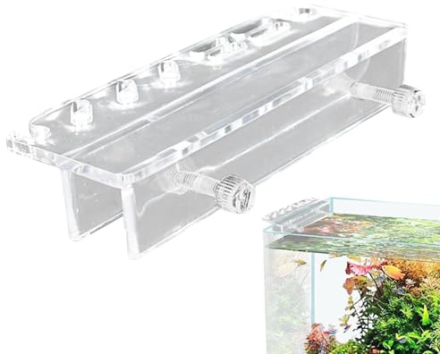 Aquarium Tool Holder - Fish Tank Tool Holder, Fish Tank Maintenance Tool Holder | Fish Tongs and Scissors Storage Rack, Acrylic Fish Tool Organizer