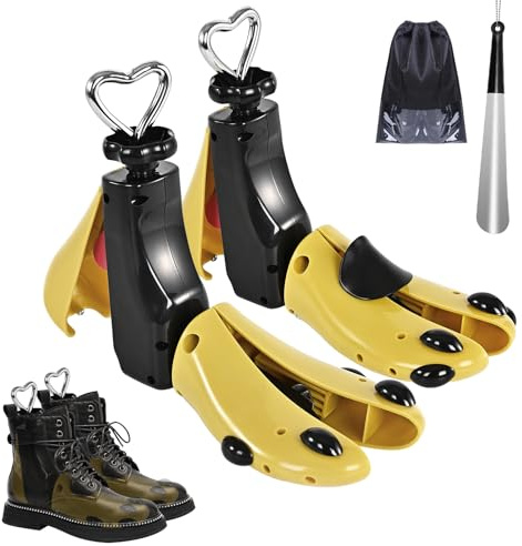 UHIAGREE Shoe Stretcher Women Men, Boot Stretcher Women, Adjustable Unisex Boot Wide Feet