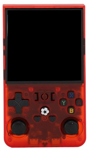 Console de Jeu Rétro, R36max Handheld Game Console, avec 4 Pouces IPS Screen 720x720 Open Source Game Player Prend en Charge 60+ Console de Jeu Handheld Emulator