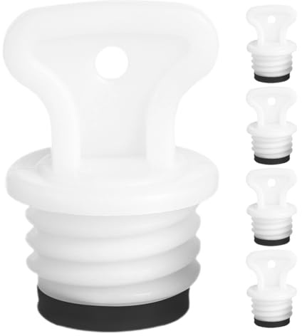 Vaguelly 5pcs Rubber Leak Water Bottle Lid Plug Replacement Stopper for Hot Water Bag Cover Use in Winter Cold Days