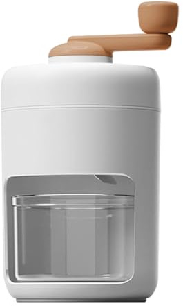 pumpumlia Handheld Ice Crusher Stainless Steels Efficient Food Grade ABS Shaving Machine For Home Outdoor Parties And Drink Drink Ice Tool