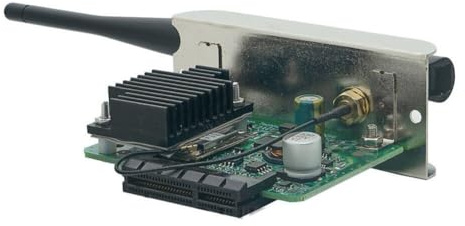 NiuLumea Scheda di rete wireless P1033782-101 per Zebra ZT210/ZT230/ZT410/ZT420, server di stampa Ethernet con prestazioni stabili, circuito stampato verde compatibile con stampanti industriali Zebra