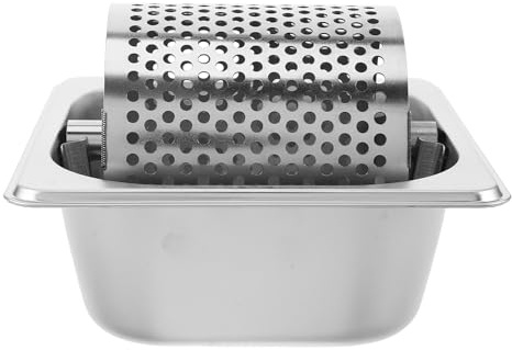 TOBBOMEY Applicatore di Burro in Acciaio Inox 1L, Rullo per Cucina Professionale Adatto a Spalmare Burro su Hamburger e Dolci da Forno