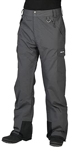 Arctix Carga Pantalones de Snowboard para Hombre, Hombre, Color Gris Oscuro, tamaño Large