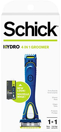 Schick Hydro 5 Men's Styling Razor with Body Groomer and Beard Trimmer