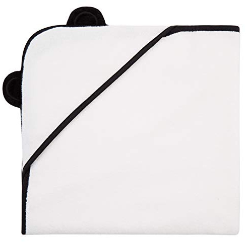 Panda® Kids Bamboo Hooded Towel - 90 x 90 cm | Cute Ears | Super Soft Fabric | Gentle on Skin | Highly Absorbent, Quick-Dry Bath Towel | Naturally Odour Resistant | Ideal for Bath, Beach or Pool