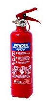 600g Dry Powder Fire Extinguisher - ABC - Firechief