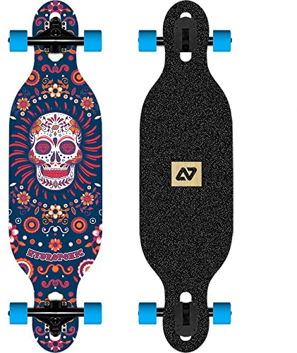 Centrano Unisex – Erwachsene Hydroponic Longboard, Lila, 31.5