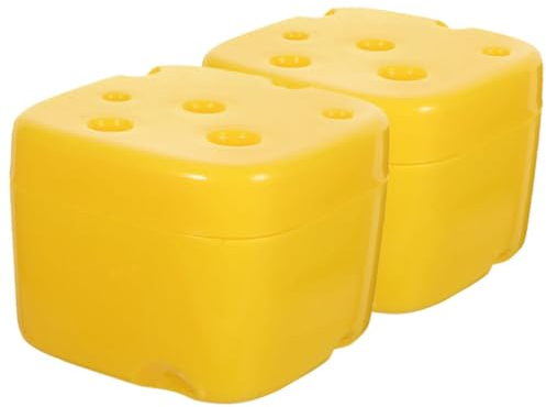 Mikinona 2 Stück-pack Käsebehälter Aus Bruchfestem Kunststoff Luftdicht Für Kühlschrank Mit Abgerundeten Kanten Und Praktischem Deckel Zur Frischhaltung Von Scheibenkäse Und Butter