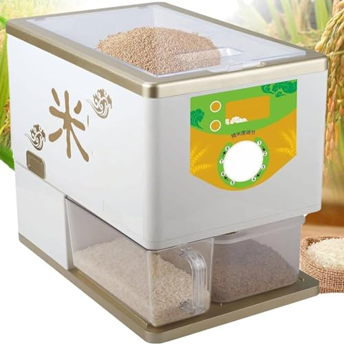 Hydravex Electric Rice Milling Peeling Machine, 350W Household Rice Milling Peeling Machine, Automatic Rice Bran Separator, Paddy Huller Sheller Hulling, Choose Healthy Life 250-500g/ Min