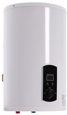 50L Scaldabagno Elettrico Bollitore Acqua Scaldaacqua Orizzontale Serbatoio Tanc Scaldabagno 30-75 ℃ Riscaldamento Rapido Con Pulsante Pre-Termostato Su Richiesta Scaldabagno