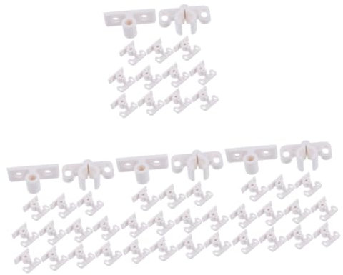 Gadpiparty 48pezzi Catenacci Per e Chiusure Tensionate Per Per e Domestici Facile Installazione e