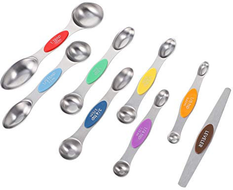 PRETYZOOM Cucharas Medidoras De Cabezas Juego De Cucharas Medidoras Gramos Utensilios De Cocina