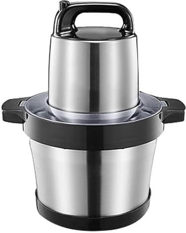 Robot da cucina elettrico, tritacarne e tritatutto for frutta secca, tritatutto da banco in acciaio inox con 4 lame, for frutta e spezie - Qualità alimentare