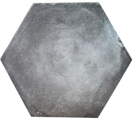 Mattonella Esagonale gres per Pavimento e Rivestimento, Grigio, 24 x 27,7 cm, Stile Moderno, Superficie Opaca (0,97 mq)