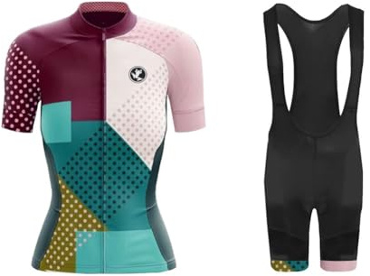UGLY FROG Fahrrad-Trikot 2018 Neu Winter Damen Mode Fahrradbekleidung Langarm Thermo mit Fleece Anzug Radtrikot Frauen Set WZ05