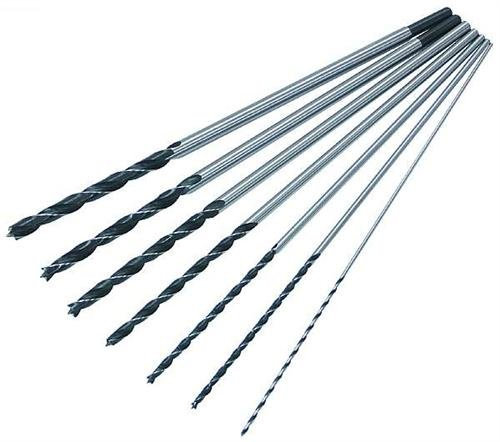 BST Jeu de 7 forets à bois 4 5 6 7 8 10 12 mm Longueur 300 mm