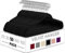 Utopia Home Premium Perchas de Terciopelo Antideslizantes, Duraderas Perchas Negras con Gancho Giratorio de 360 Grados Percha de Gran Resistencia (Negro, Paquete de 50) (Negro, Paquete de 50)