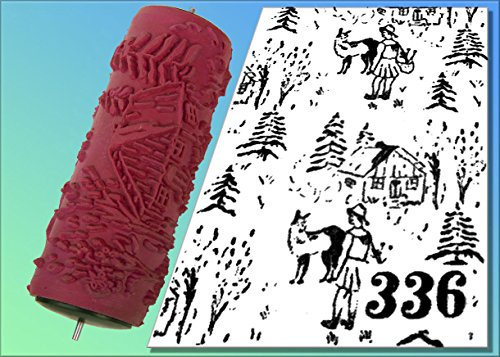 Strukturwalze Nr 336 Malerwalze 15cm breit