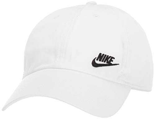 Nike Damen Cap H86 Futura Classic, White/Black, One Size, AO8662-101