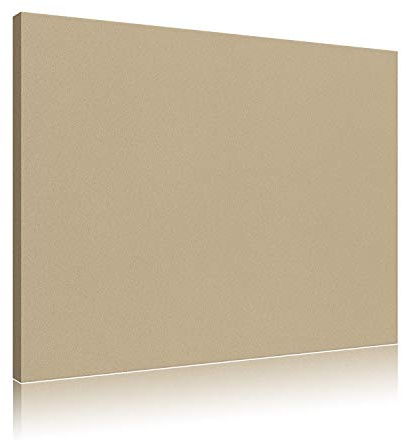 AbsorPic Stoff Premium Breitband Schall Absorber verbessert die Raumakustik | deutlich weniger Nachhall | Akustikbild 50 x 50 cmx 3cm - hellbeige - Viele Größen und Farben - Made in GERMANY, Köln