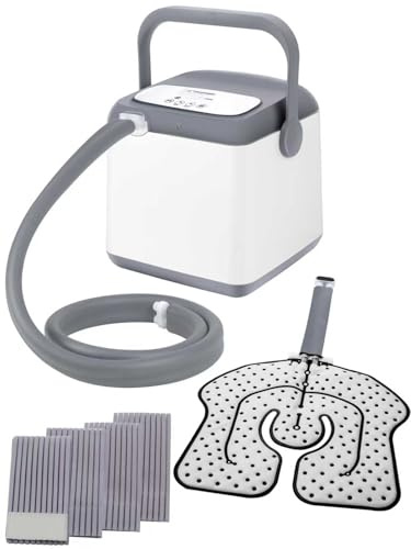 NEHOO Cold Therapy System, Pain Relief for Post-Surgery Recovery, Programmable Ice Therapy Machine, Continuous Cryotherapy, Universal Pad for Knee, Ankle, Cervical, Back and Leg, Including 4 Straps